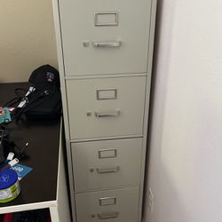 4 Drawer Vertical File Cabinet