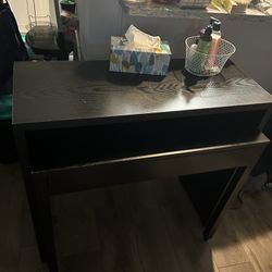 Black Desk for Sale - $90 OBO 