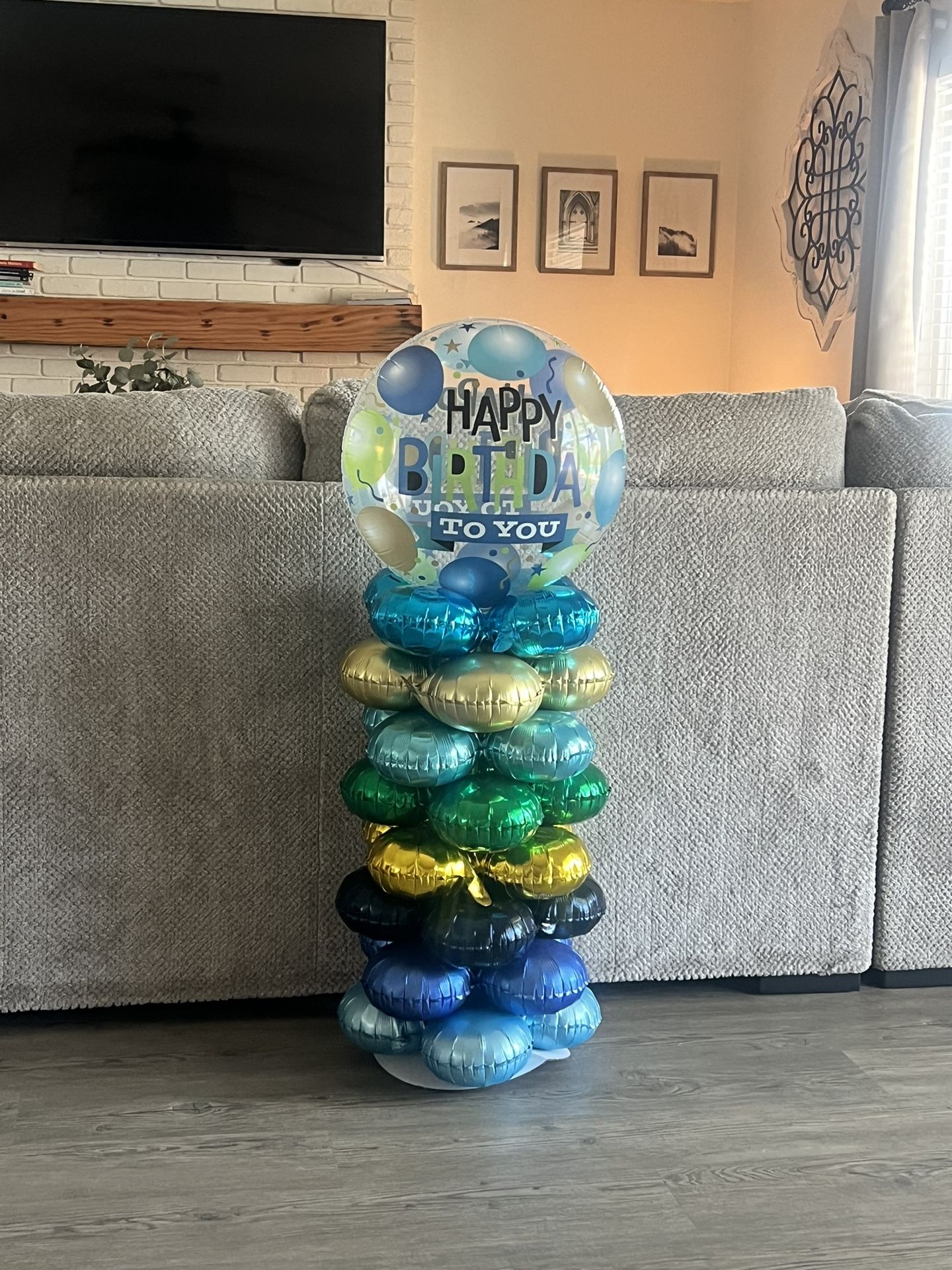Birthday Ballon Tower 