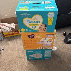 New Box Of Diapers 