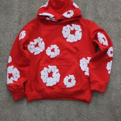 Red Denim Tears Hoodie