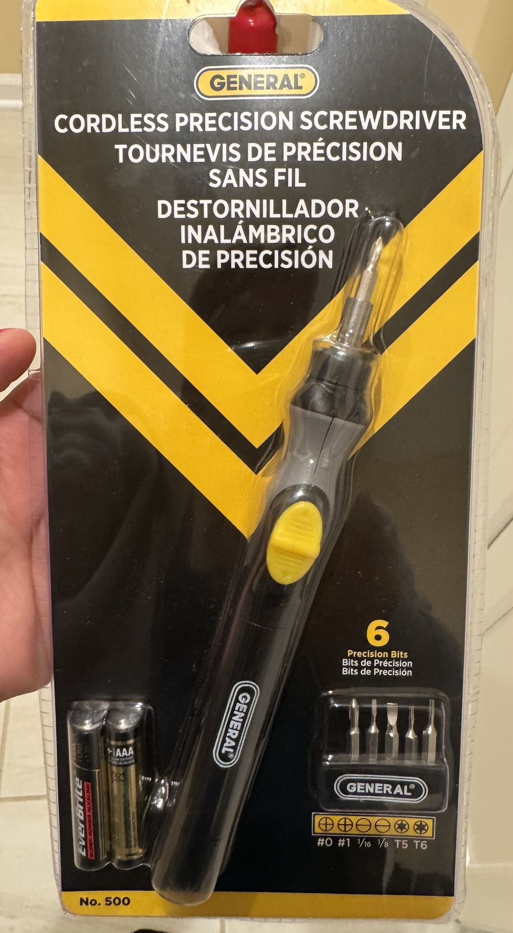 NEW CORDLESS PRECISION SCREWDRIVER 
