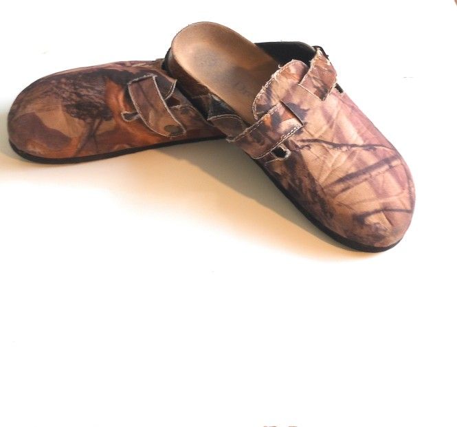 Drexlite Unisex Camouflage Slides Brown Size 7.5 Women's 8.5-9