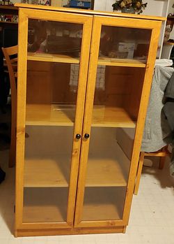 Cabinet with Glass Doors