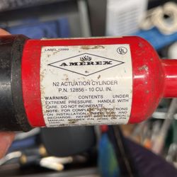 Amerex N2 Actuation Cylinder P.n 12856