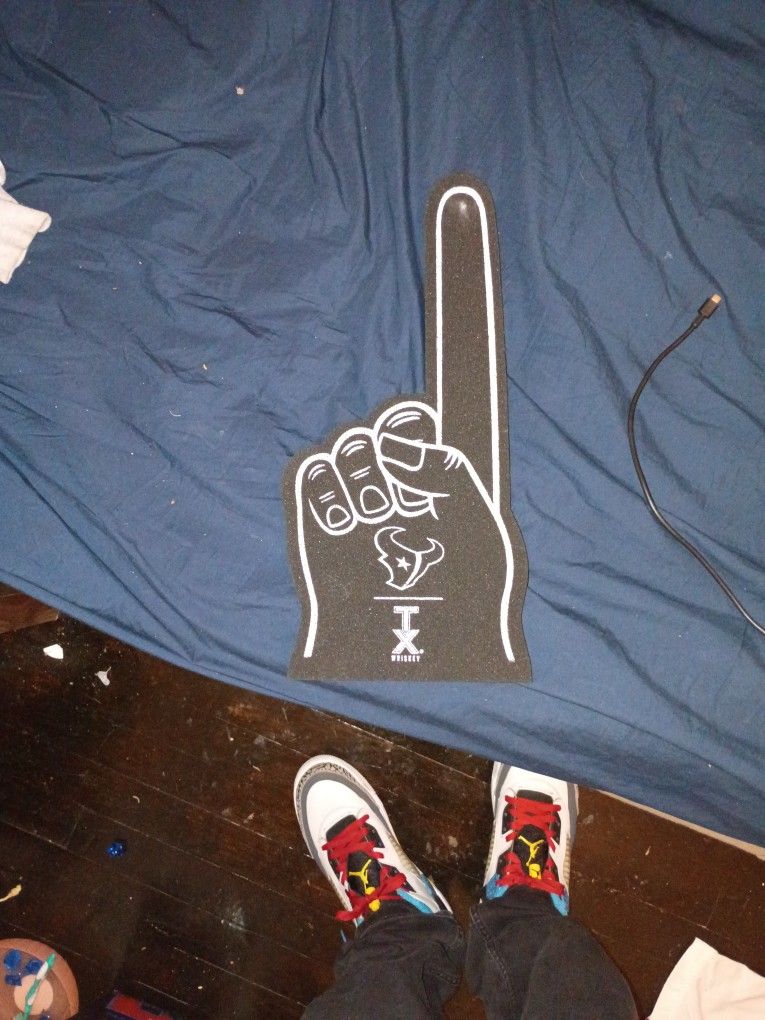 Texans Foam Finger