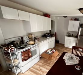 stove top oven, white
