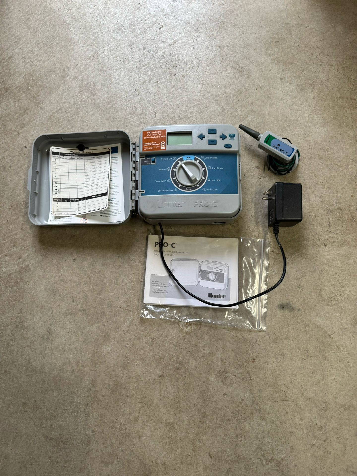 10 Zone Sprinkler Timer Hunter