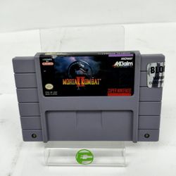 Mortal Kombat II (Super Nintendo SNES, 1993)