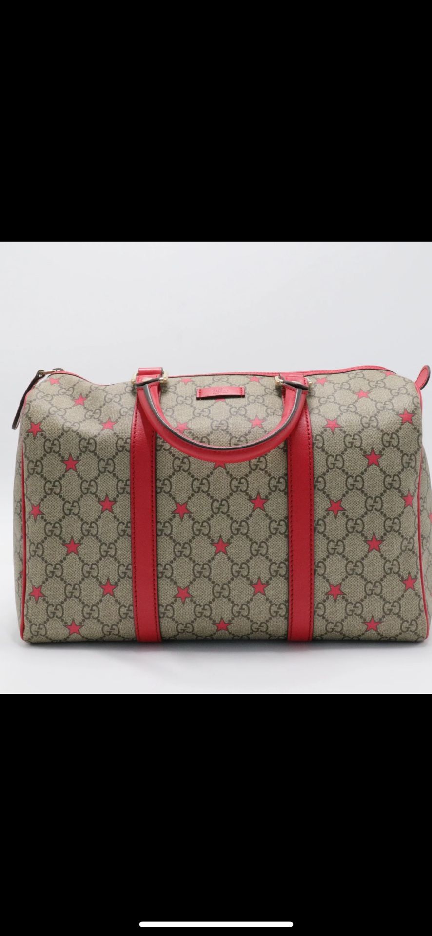 GUCCI Limited Edition Joy Boston Canvas GG