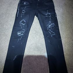 Rock Revival Jeans (Black)