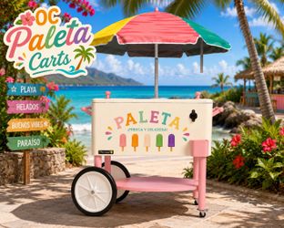 Paleta Ice Cream Cart $50