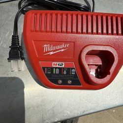 New Milwaukee M-12 Battery Charger 