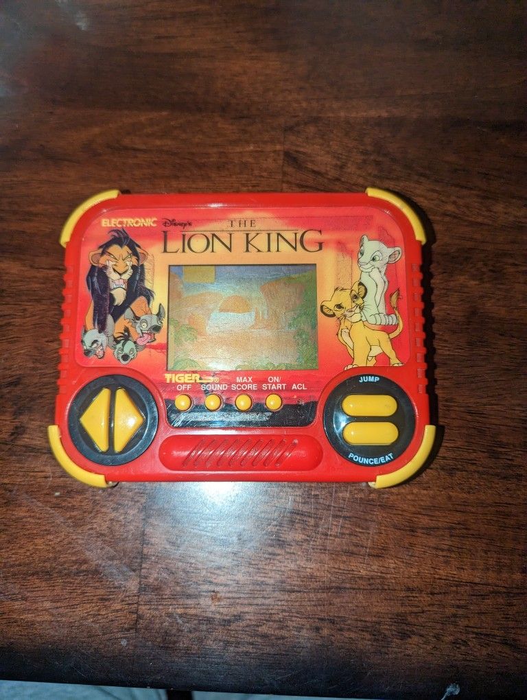 the lion king handheld game