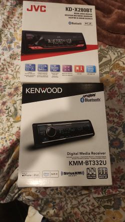 New  Kenwood Bluetooth 125 jvc is 110