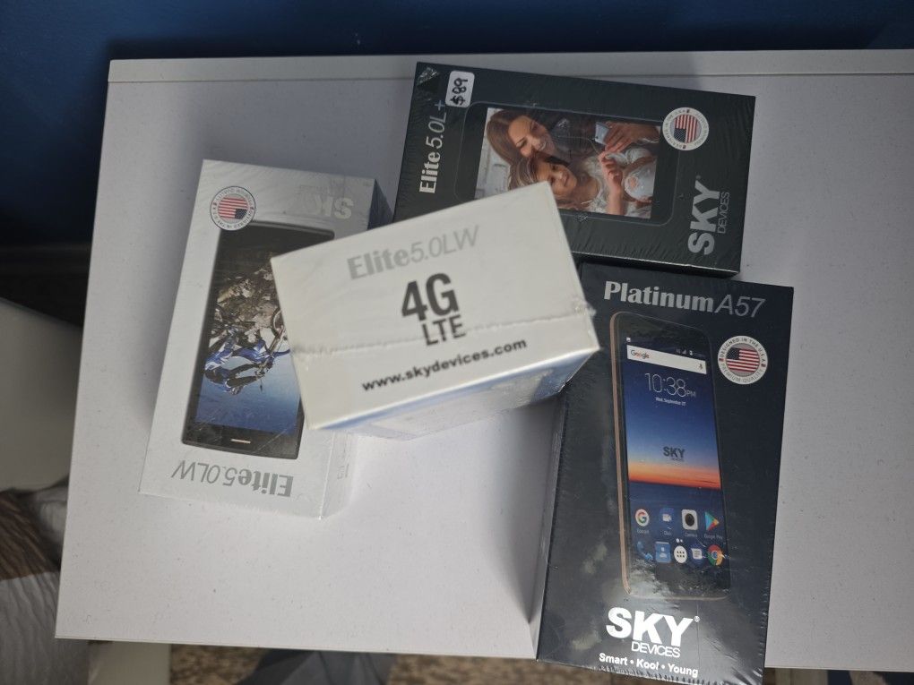 Sky Phone Unlocked Lot Of 4