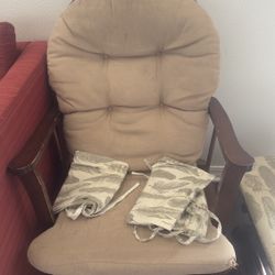 Glider Rocking Chair With Glider Ottoman