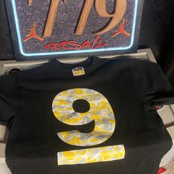 Bape Tee X number nine 9th anniversary (RARE)