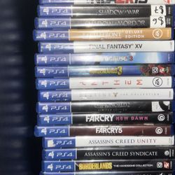 PlayStation 4 Games 
