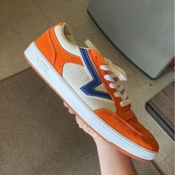 Orange Old Sokol Vans Like New Size 12 
