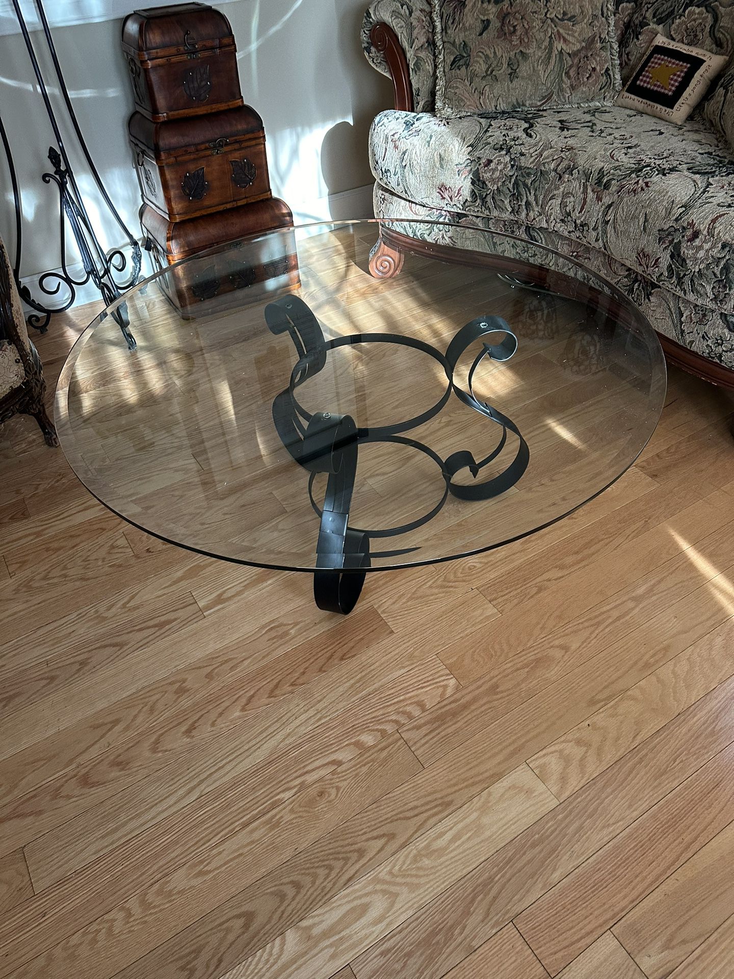 Wrought Iron Cocktail Table 