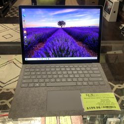 **Microsoft Surface Laptop 2 – 13.5” Touch-Screen – $199.98**
