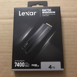 Lexar 4TB NM790 SSD with Heatsink