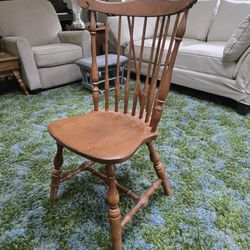 Vintage S BENT & BROS. Colonial Spindle Chair