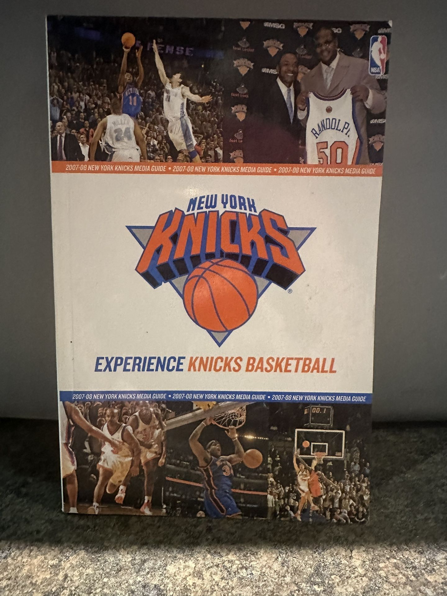 10 NBA team media guides 2007-2008 Season