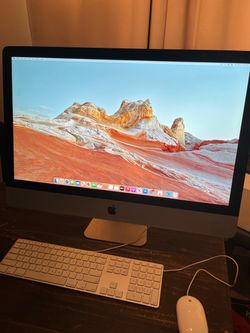 Apple iMac 2014 Retina 5k 27-inch display 8gb ram 1tb ssd Big Sur macOS works great