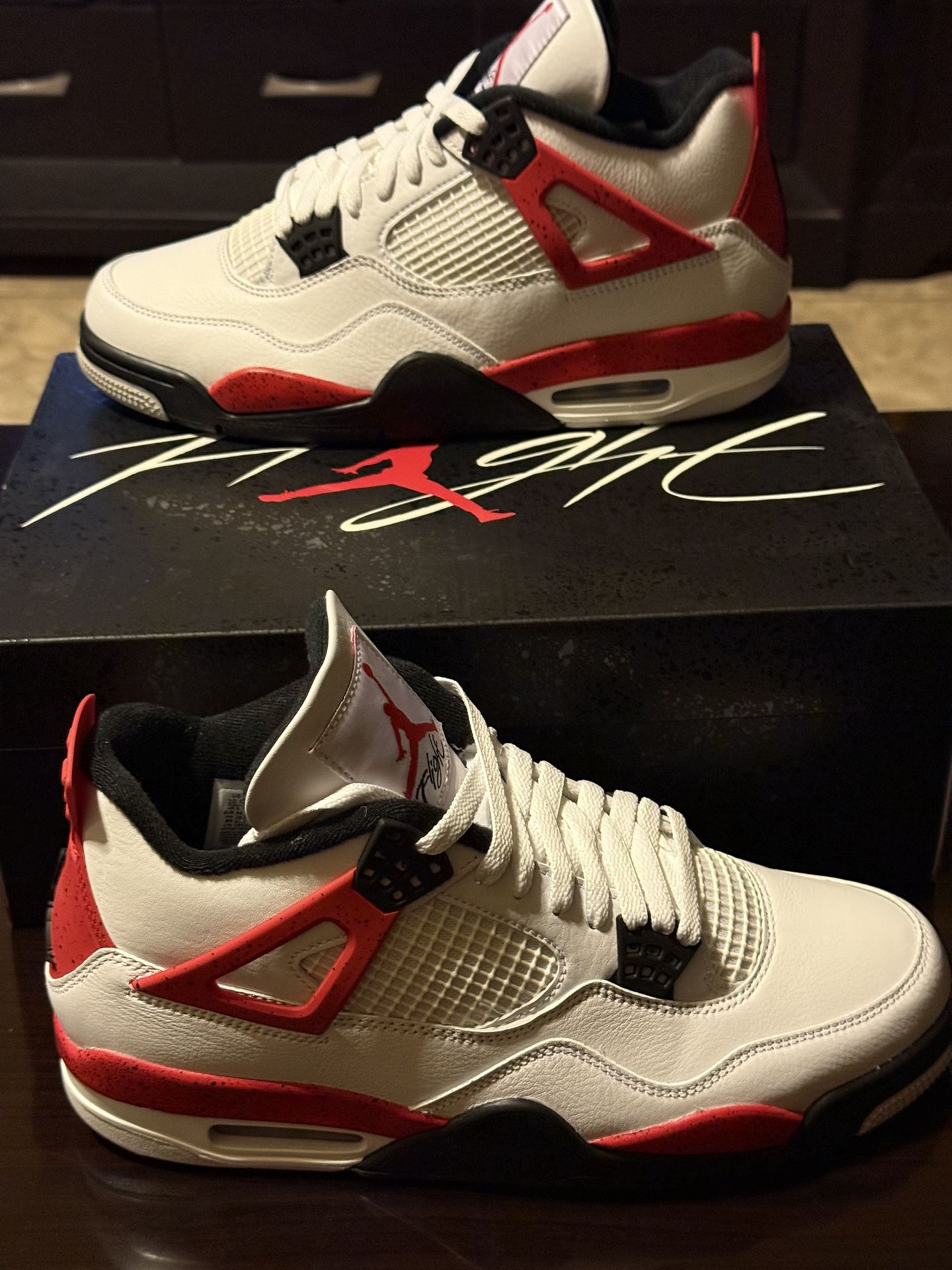 Air Jordan 4 Retro Red Cement