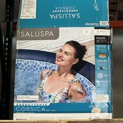 Bestway Saluspa Energy Sense Corsica 77” Hot Tub Brand New 3 Missing Parts See Last Photo Only $199