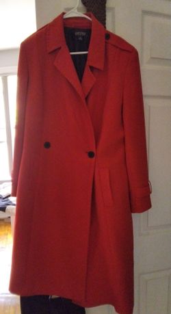 Red Dress Coat