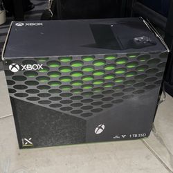 1TB Semi new Open Box , Xbox X 1TB