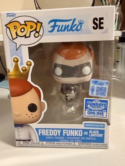 Freddy Funko as Black Lantern (NEW, unopened)