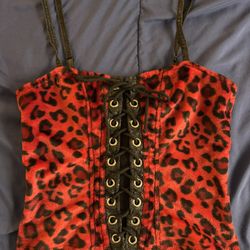 Red Corset Top 