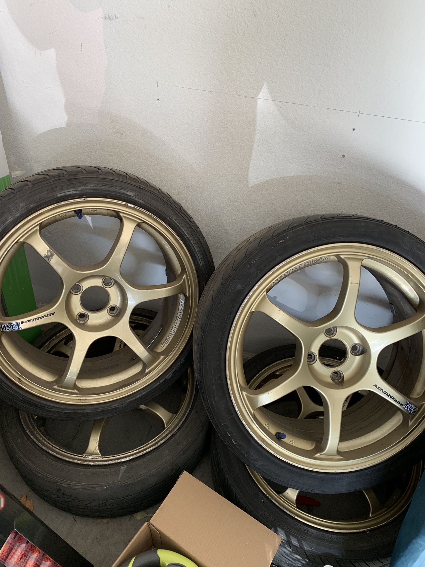 Honda Wheels 17” Advan RG2 4x100 for Sale in Mesa, AZ - OfferUp
