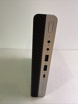 HP EliteDesk 705 G4 DM PC AMD Ryzen 5 Pro 8GB RAM 120GB SSD +wifi  Window 11 Pro  No power adapter included  