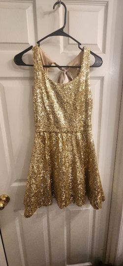 Gold Junior Dress Size 3/4