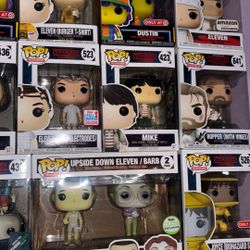 Stranger Things Funko Pops 