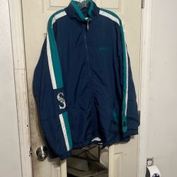 vintage seattle mariners starter windbreaker