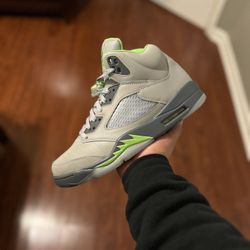 Jordan 5 Green Bean Sz 10 