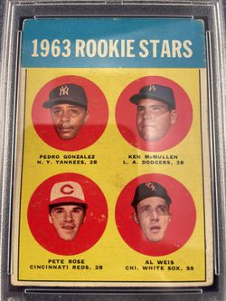 1963 Topps 573 Pete Rose Rookie PSA 2 for Sale in Crestwood, IL