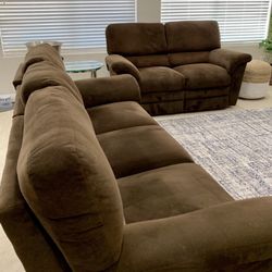 Lazyboy Reclining Couch And Loveseat