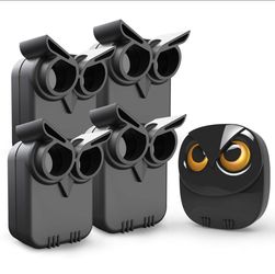 New Driveway Alarm- 1/2 Mile Long Range Motion Sensor- 1 Receiver+4 Sensors
Wireless Outdoor Weather Resistant Motion Sensor&Detector-DIY Security Ale