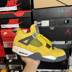 Jordan Lightning 4s size 13 USED But Clean
