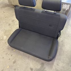 Jeep rear seat