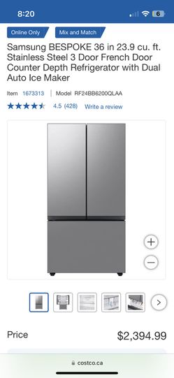 Bespoke Refrigerator Stainless Steel Panels