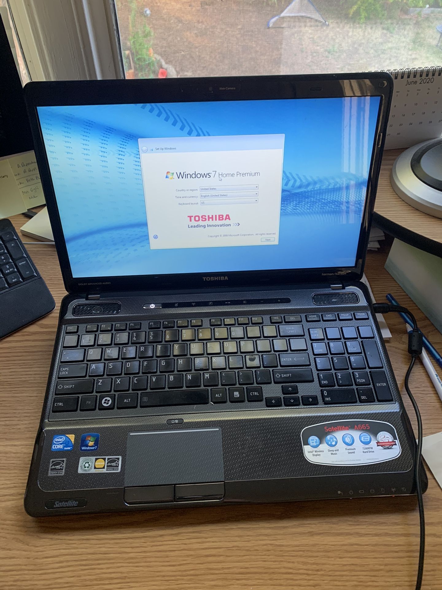 Toshiba Satellite A665