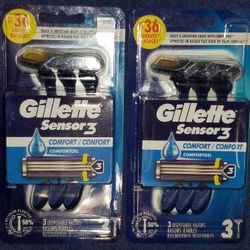 Gillette Sensor 3 Razors 